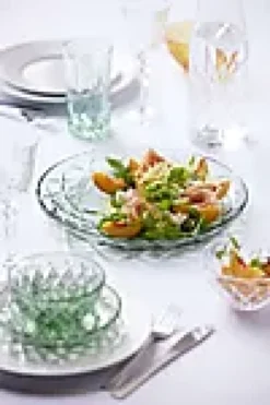 SKÅL SORRENTO 12CM 4STK GRØNN GLASS-Lyngby glas Sale