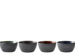 Skål asert 12cm 4stk-Bitz Best