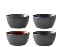 Skål asert 12cm 4stk-Bitz Best