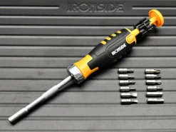 Skralleskrutrekker inkludert 12 bits-Ironside Best