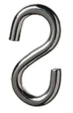 S-krok elforzinket 6x55mm 2stk-Pn Beslag Discount