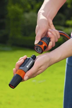 Slangekobling med stopp 1/2"-Gardena Hot