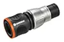 Slangekobling premium med vannstopp 1/2