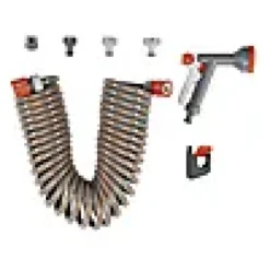 Slangesett spiral 10m med koplinger og pistol-Gardena Clearance