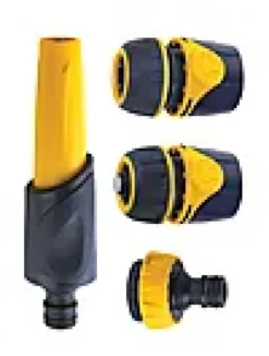 Slangetilkobling startsett 1/2" 4 deler-Ironside garden Clearance