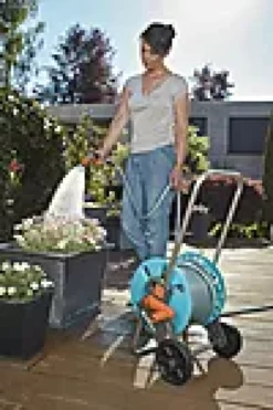 Slangevognsett Cleverroll S med 20m Classic hageslange-Gardena Outlet