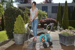 Slangevognsett Cleverroll S med 20m Classic hageslange-Gardena Outlet