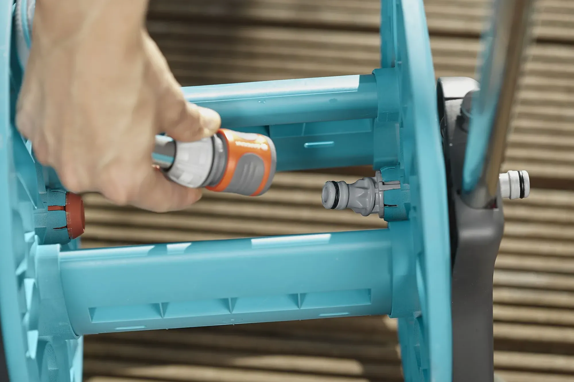 Slangevognsett Cleverroll S med 20m Classic hageslange-Gardena Outlet