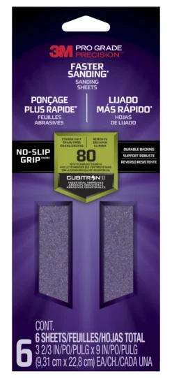 Slipeark PRO GRADE PRECISION P80 grov korning 9mx228mm-3m Best