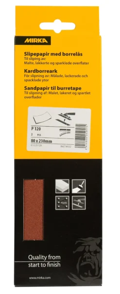 SLIPEPAPIR P180 M/BORRELÅS-Jordan