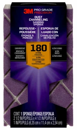 Slipesvamp PRO GRADE 180 fin korning 11,4x6,35x2,5cm-3m Discount