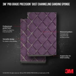 Slipesvamp PRO GRADE 180 fin korning 11,4x6,35x2,5cm-3m Discount