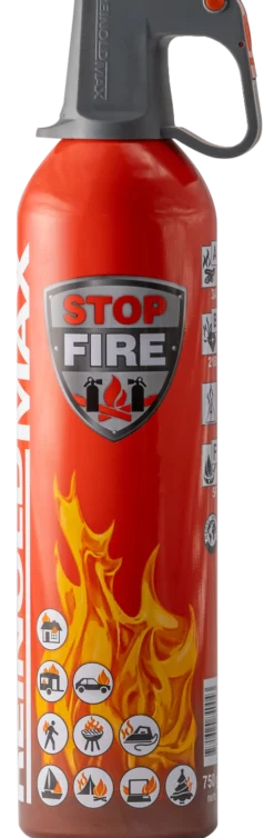 Slukkespray Fire Stop 750ml-Reinoldmax New
