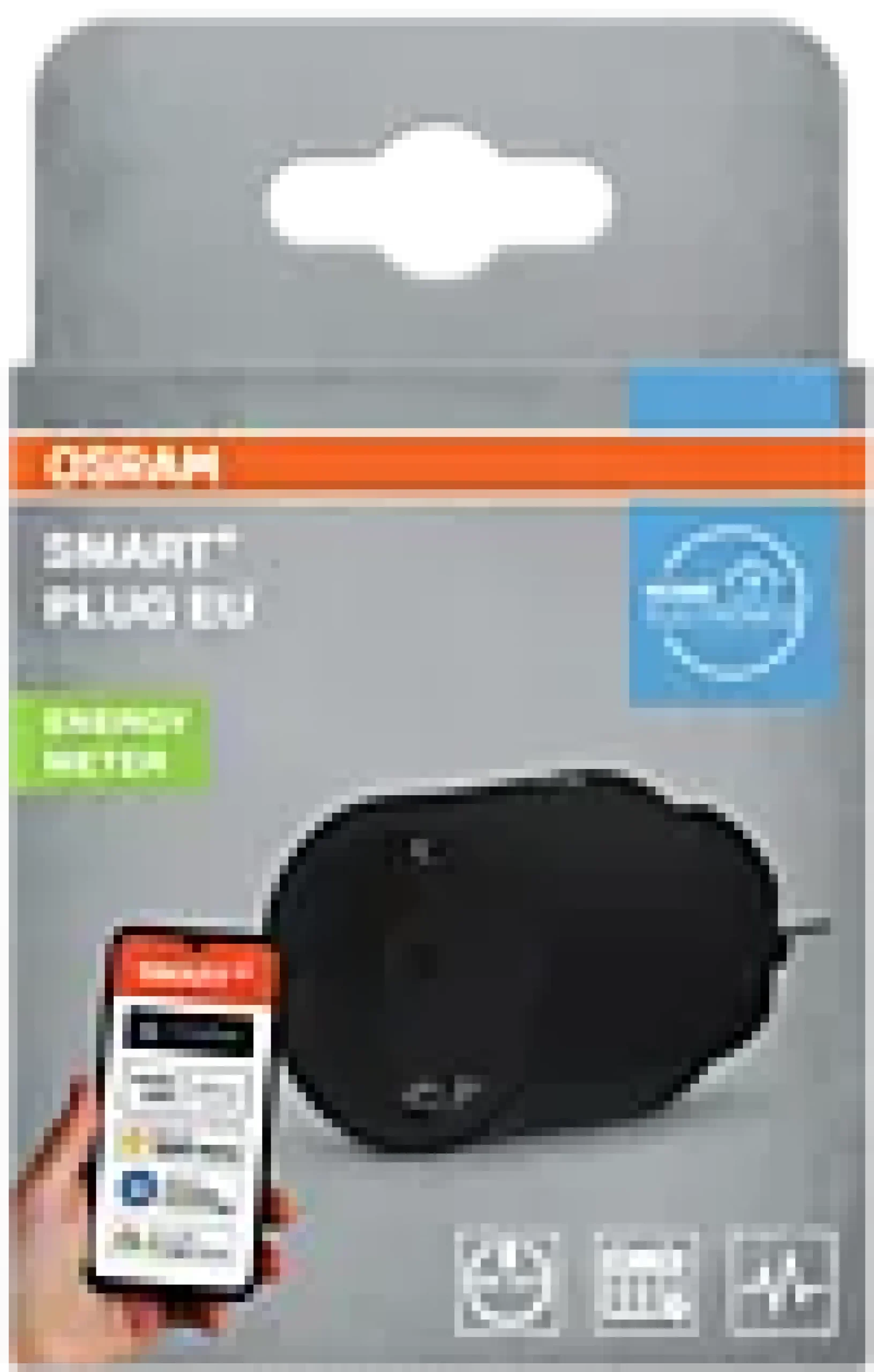 Smart Plugg wifi matter Innendørs Sort-Osram