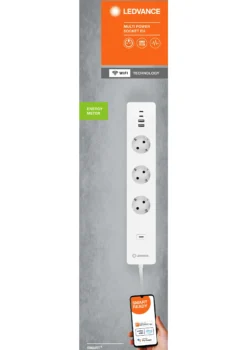 Smart wifi multi power socket 16A-Ledvance Discount