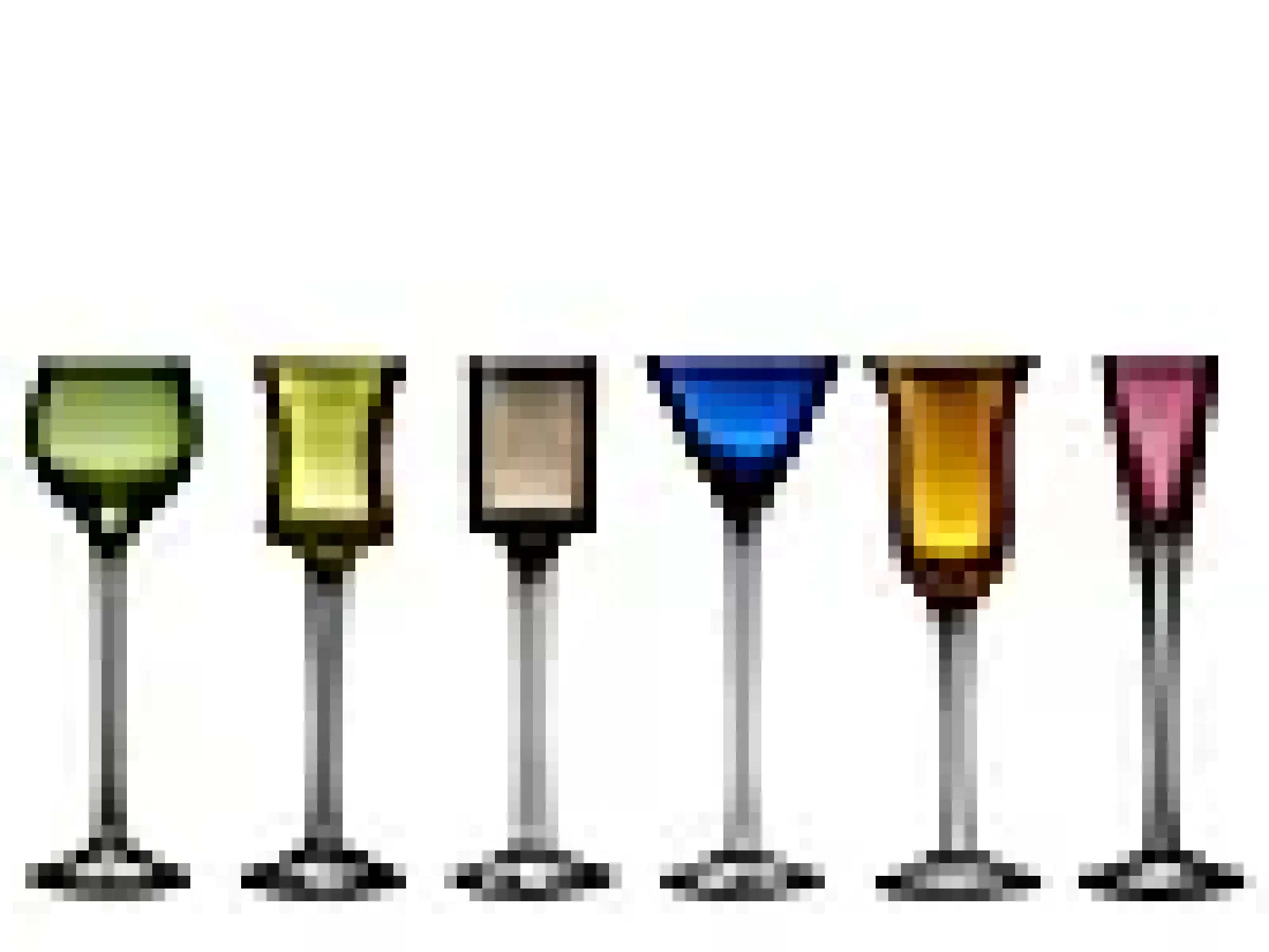 Snapseglass assortert 6stk-Lyngby glas Hot