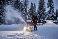 SNØFRESER ETTRINNS MED BATTERIDRIFT 48V ARBEIDSBREDDE 50CM-Stiga