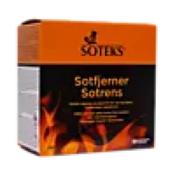 SOTFJERNER 560G HOLDER RØYKRØR OG PIPER FRI FOR SOT/TJÆRE-Soteks Online