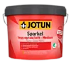 Sparkel vegg/tak medium 10l-Jotun Clearance