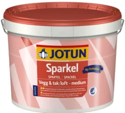 Sparkel vegg/tak medium 10l-Jotun Clearance