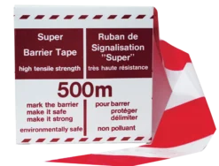 Sperrebånd 80mmx500m-Forenede plast Clearance