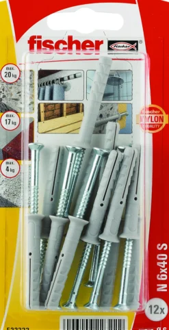 Spikerplugg N 6x40 BK-Fischer Clearance