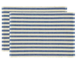 Spisebrikke Statement Stripe Blue 33x48cm 2stk-Södahl New