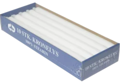 STEARINLYS 100% STEARIN 30CM 10PK-Diana lys Discount
