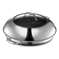 Stekepanne med lokk 36cm hybrid-Hexclad Clearance