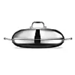 Stekepanne med lokk 36cm hybrid-Hexclad Clearance