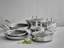 Stekepanne Premium 3-Ply 24cm med keramisk hybridbelegg-Invite Sale