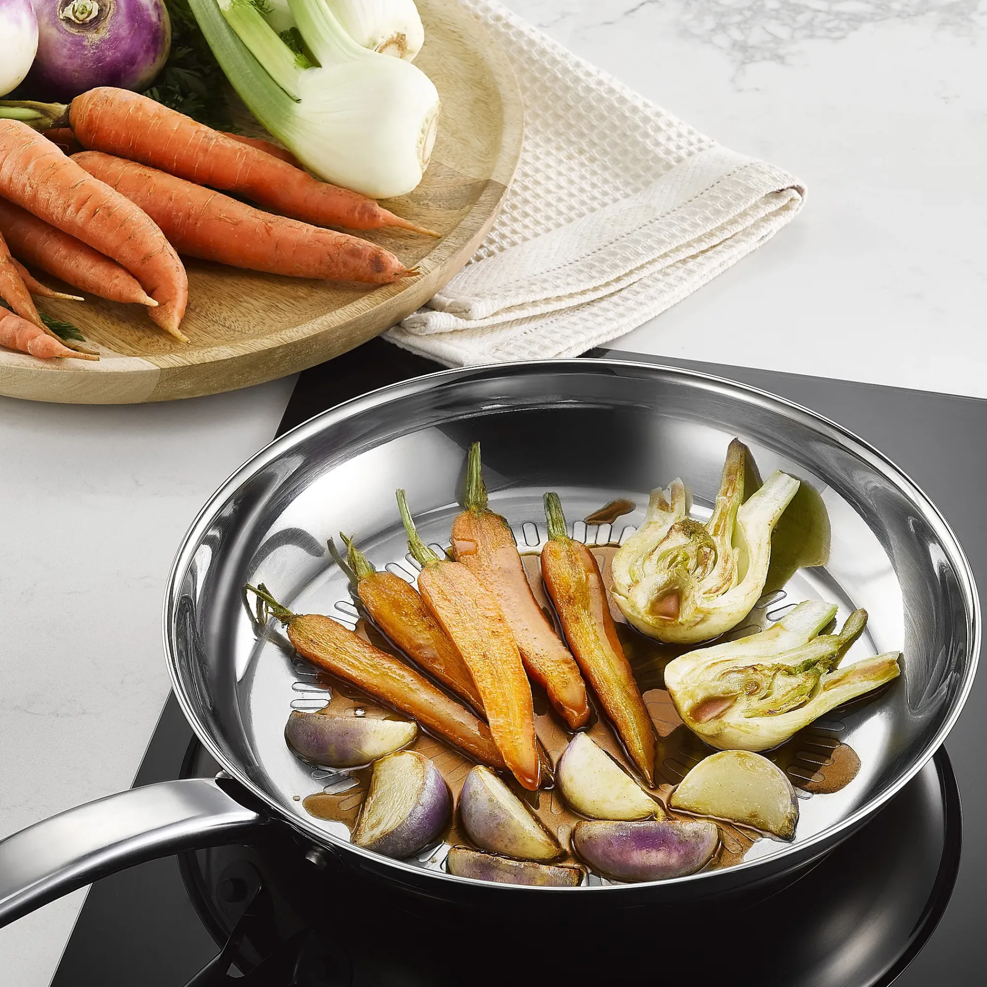 Stekepanne Intuition Techdome 28cm-Tefal Clearance