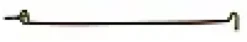 Stormkrok PN 3444 390mm gz gul-Pn Beslag Discount