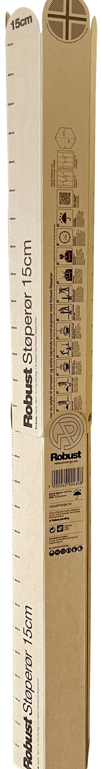 Støperør 21x77cm-Robust Best