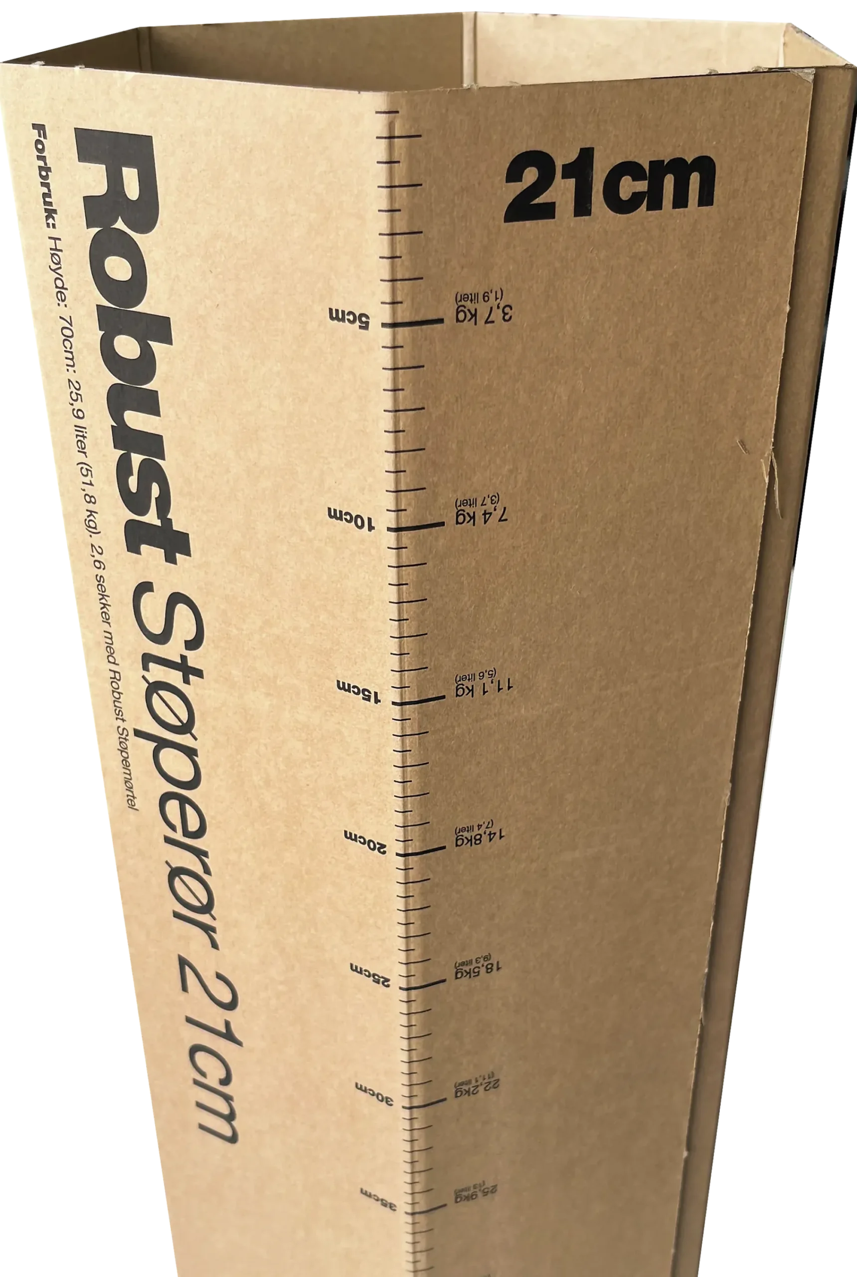 Støperør 21x77cm-Robust Best