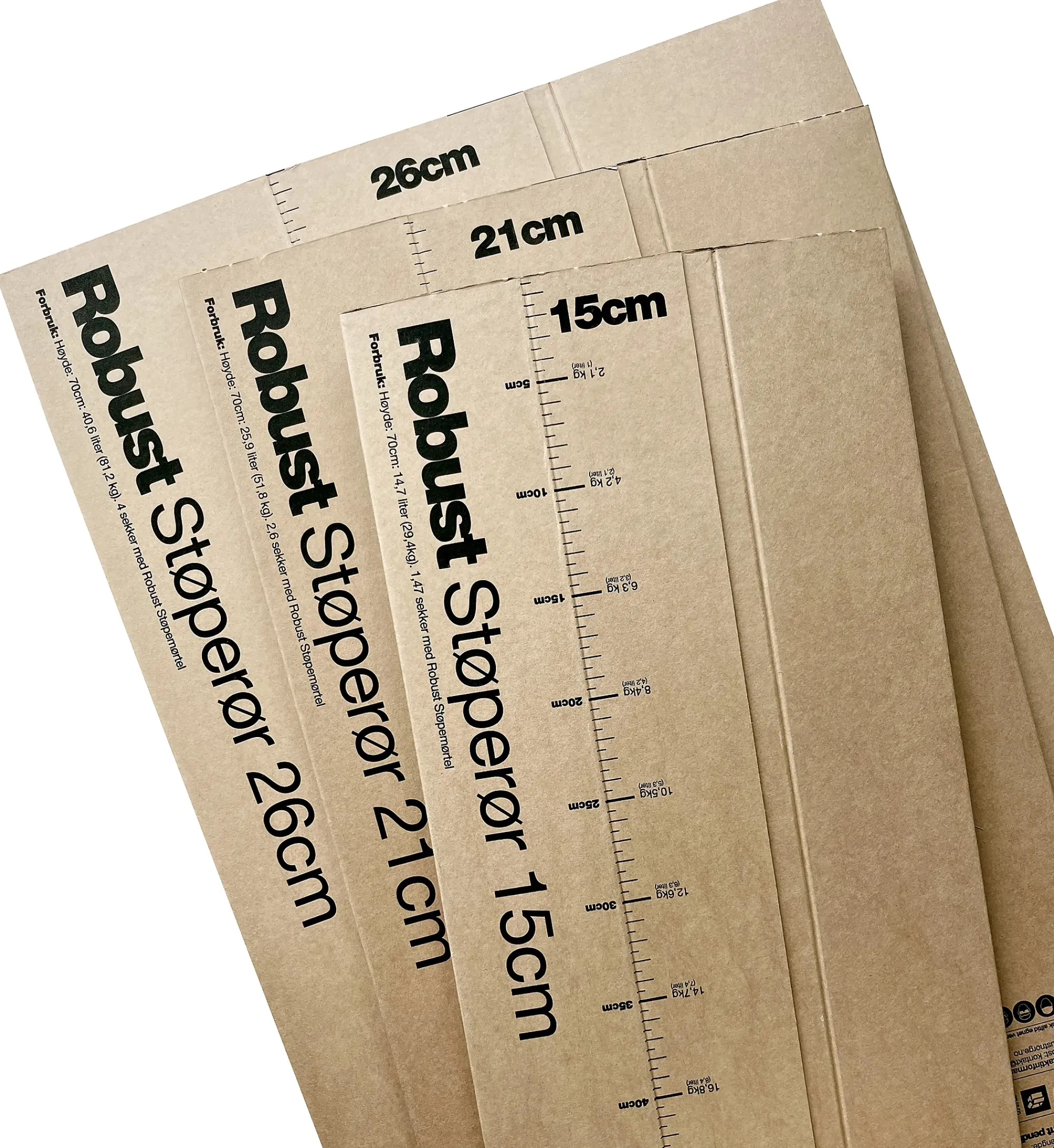 Støperør 21x77cm-Robust Best