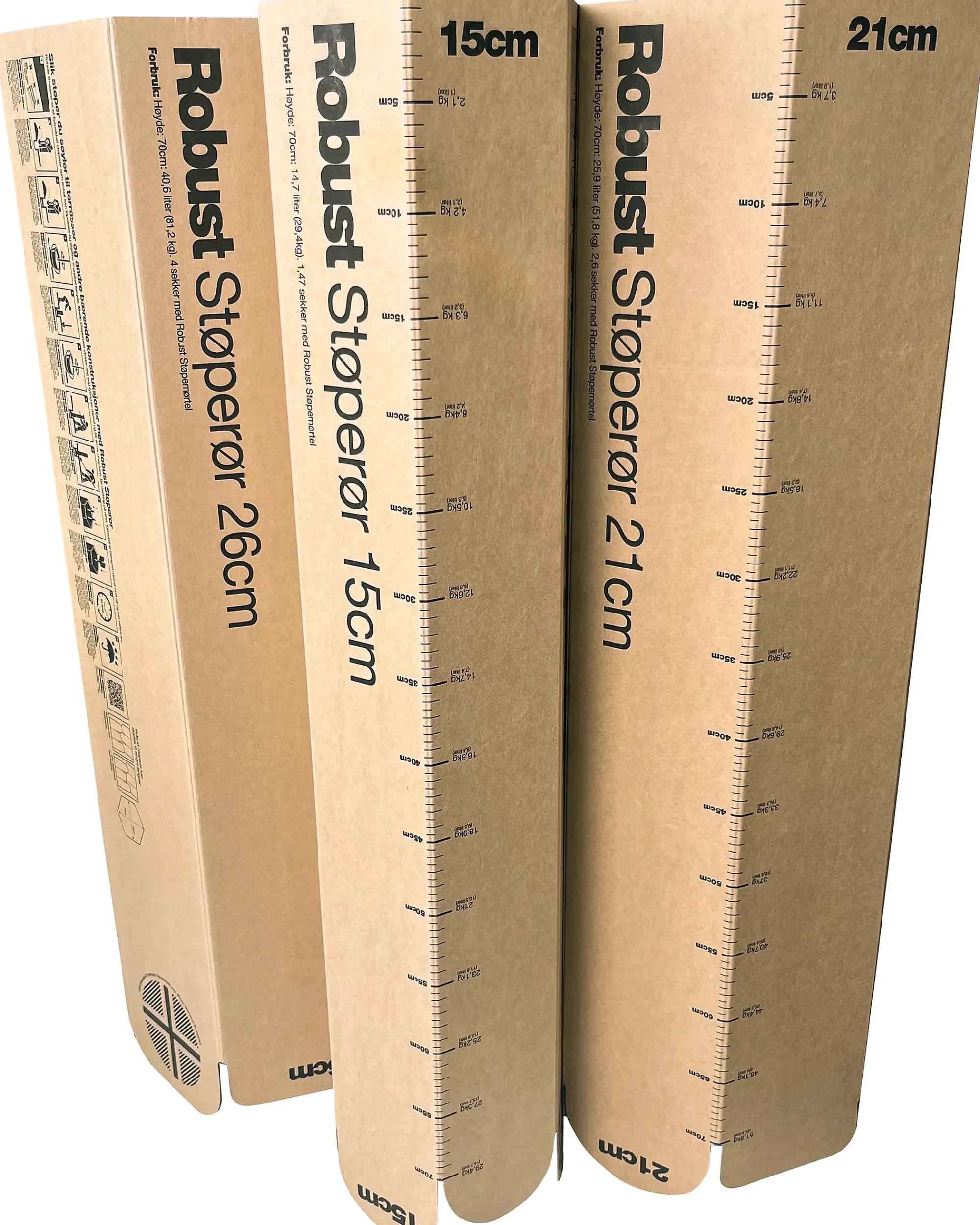 Støperør 21x77cm-Robust Best