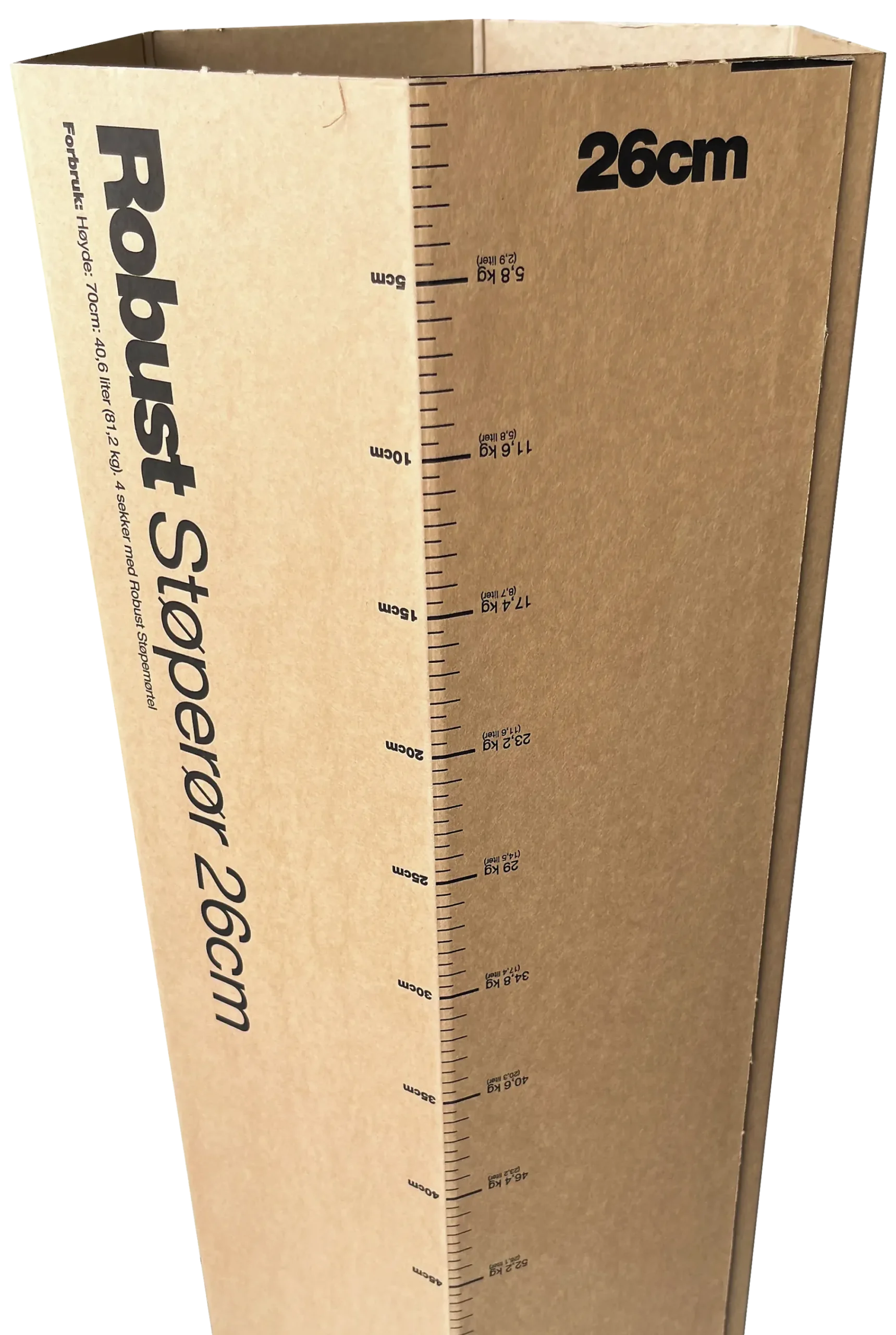 Støperør 26x77cm-Robust Outlet