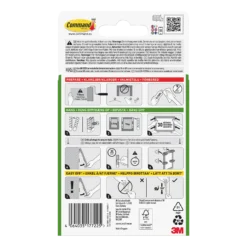 Strips for oppheng av bilder ekstra stor 4 par/8 strips-Command Best