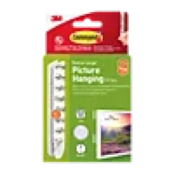 Strips for oppheng av bilder ekstra stor 4 par/8 strips-Command Best