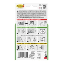 Strips for oppheng av bilder smal 4 par/8 strips-Command Hot