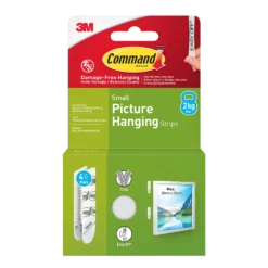 Strips for oppheng av bilder liten 4 par/8 strips-Command New