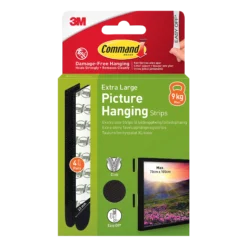 Strips for oppheng av bilder ekstra stor 4 par/8 strips-Command Sale