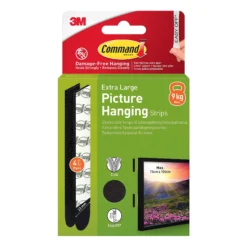 Strips for oppheng av bilder ekstra stor 4 par/8 strips-Command Sale