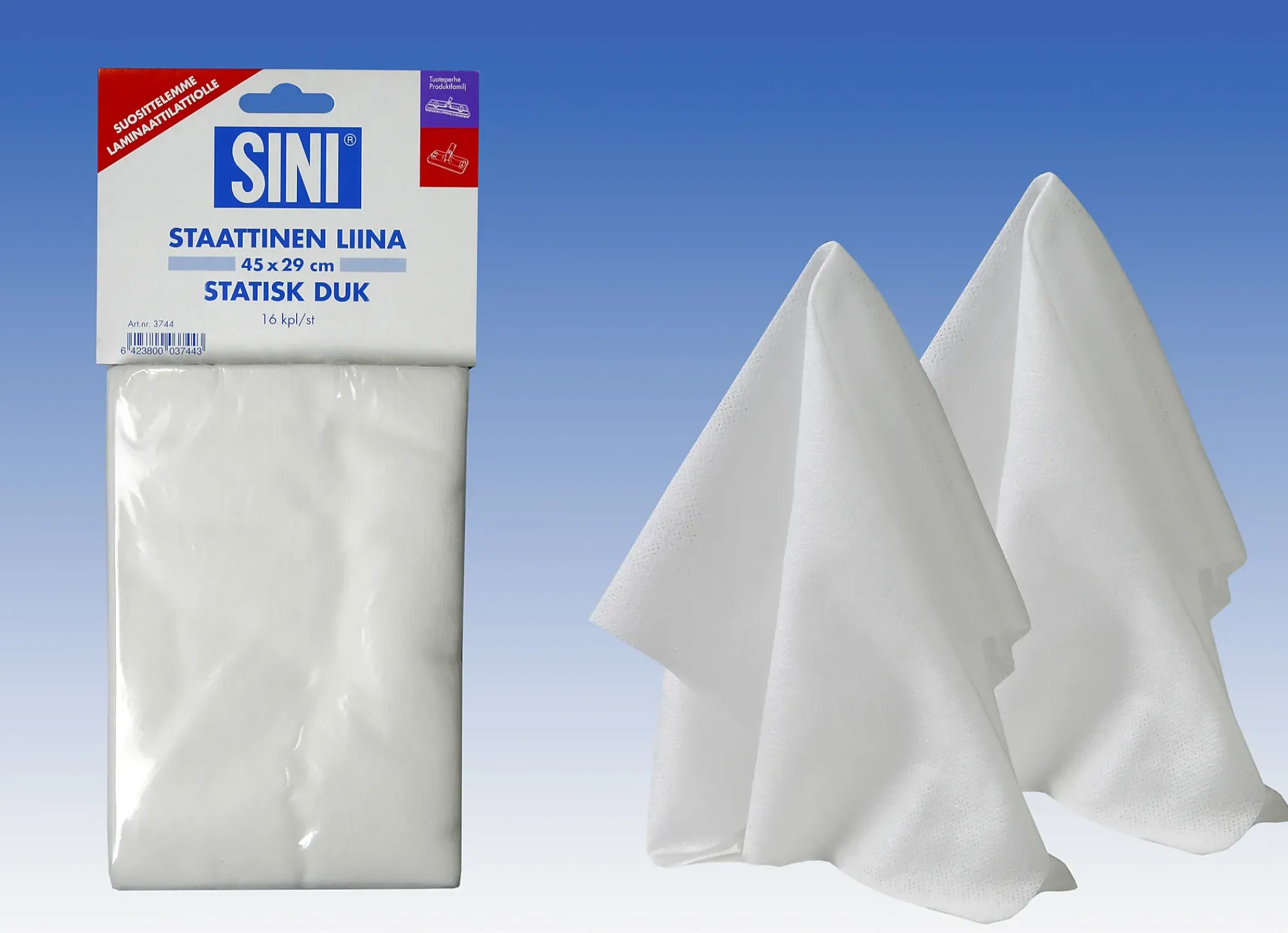 Støvkluter statisk 45x29cm 16stk-Sini Clearance