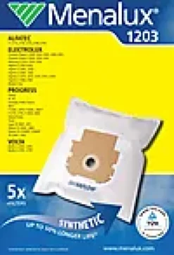 STØVSUGERPOSER 1203 DURAFLOW A5 1 MOTORFILTER-Menalux Sale