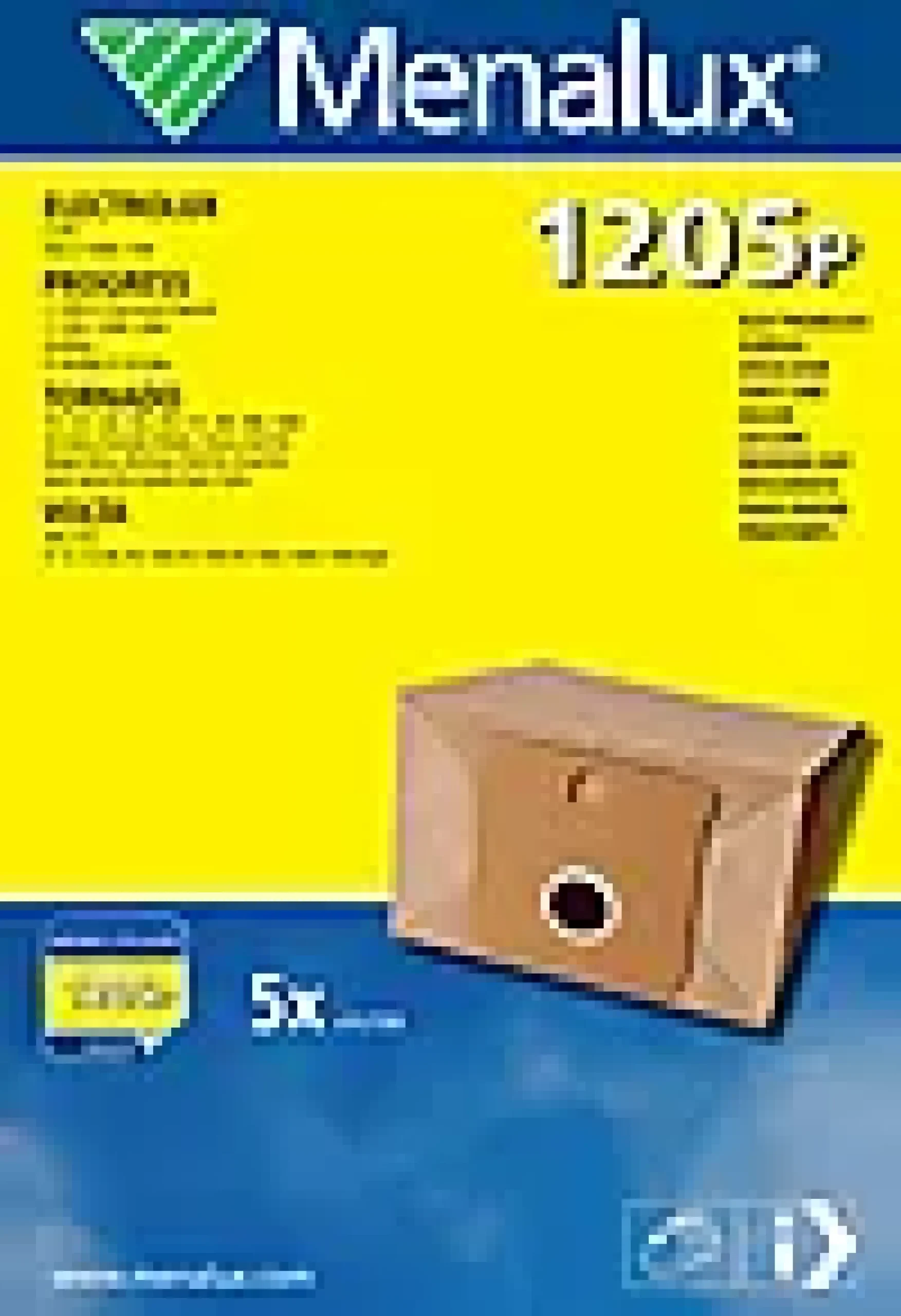 STØVSUGERPOSER 1205 P A5 1 MOTORFILTER-Menalux Discount