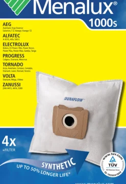 STØVSUGERPOSE T153 1000 4STK-Menalux New