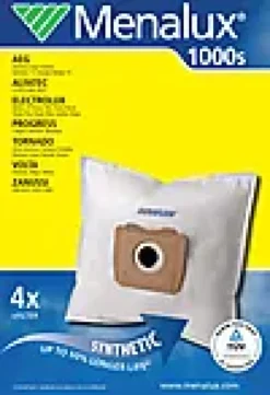 STØVSUGERPOSE T153 1000 4STK-Menalux New