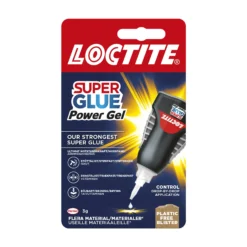 Superlim flex gummiforsterket 3g-Loctite